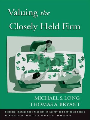 cover image of Valuing the Closely Held Firm